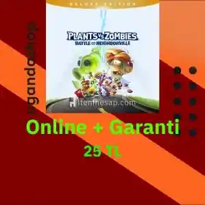 Plants vs Zombies Battle for Neighborville Online Origin Hesap + Garanti