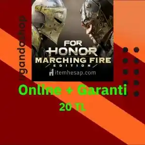 For Honor Marching Fire Edition Online Ubisoft Hesap + Garanti