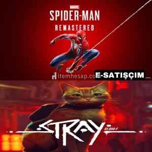 Marvel's Spiderman Remastered + Stray Steam Hesap Garanti