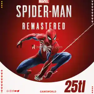 Marvels Spider-Man Remastered Garanti 7/24 Destek