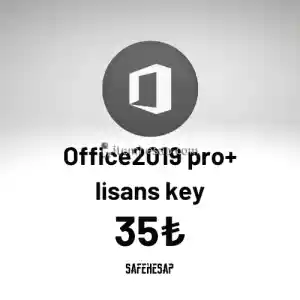 Office 2019 pro lisans anahtarı 1 pc