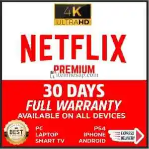 Netflix Premium Full Hesab UHD 4K