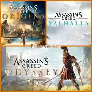 Assassins Creed Serisi (ODYSSEY-ORİGİNS-VALHALLA)