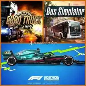 Bus Simulator 21 + Ets 2 + F1 2021