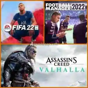 Fm 2022 + Valhalla + Fifa 2022