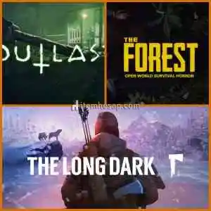 THE FOREST + THE LONG DARK + OUTLAST II