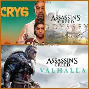 Far Cry 6 + AC Valhalla + Odyssey