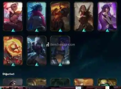 League of legends hesabı