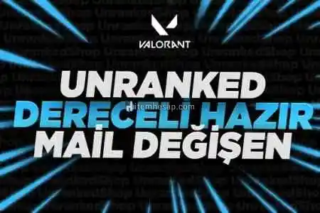 MAİL DEĞİŞEN DERECELİ HAZIR UNRANKED HESAPLAR