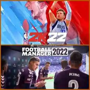 Football Manager 2022 + NBA 2K22 + Garanti
