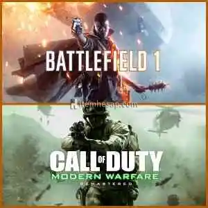 Battlefield I + Call Of Duty MW 2 + Garanti