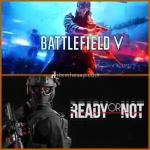Battlefield V + Ready Or Not + Garanti