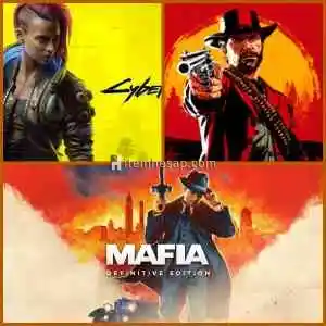 Mafia DE + Red Dead 2 + Cyberpunk + Garanti