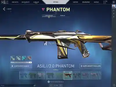 4000 TL'lik skin vardır. Bıraktığım için satıyorum.