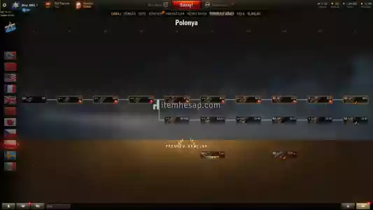 WoT Hesap Satışı 32 pre tank(tier 8)