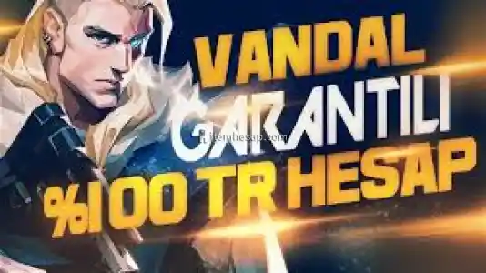 100% TR VANDAL SKİN GARANTİLİ HESAPLAR