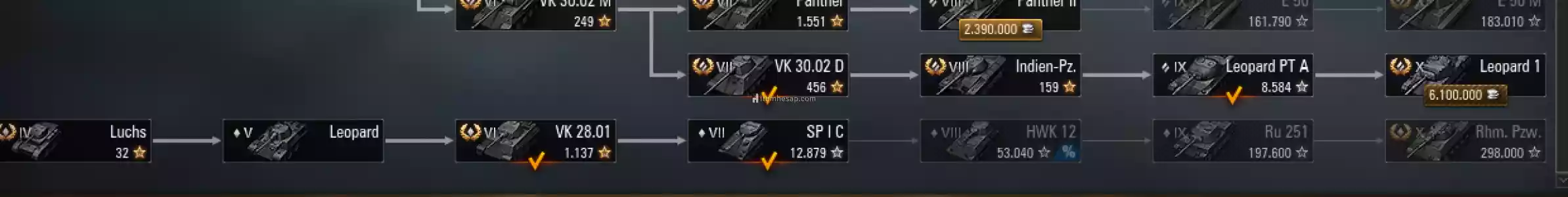 world of tank hesabı