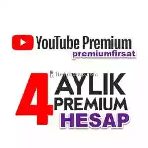 4 Aylık Youtube Premium Hesabı
