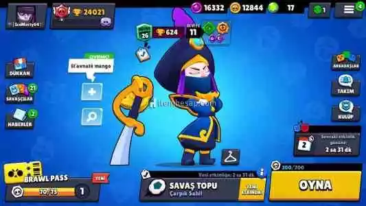 24K BRAWL STARS HESAP