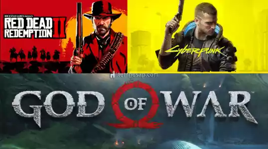 Gow + Rdr 2 + Cyberpunk 2077 + Garanti