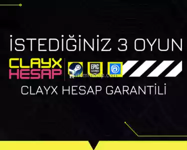 İstediğiniz 3 Oyun + Garanti