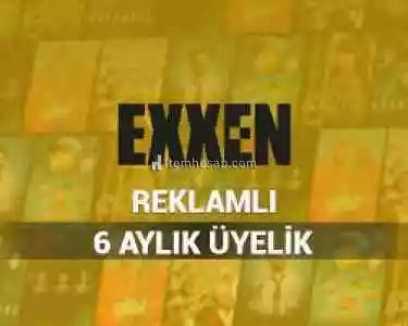 Exxen 6 Aylık Üyelik Reklamsız - Anında Teslimat