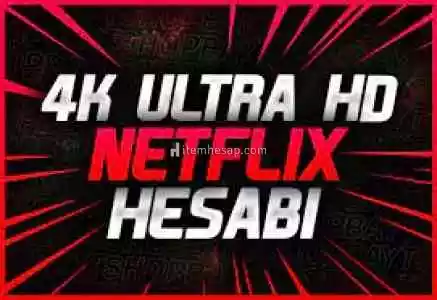 Netflix 4K Uhd 1 Aylık Garantili