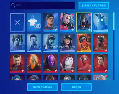 Çerezlik Fortnite Hesabı  / +50 Skin