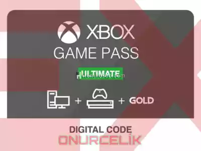 Xbox 2 Aylık Ultimate Gamepass Dijital Kod