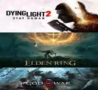 Elden Ring + Dying Light 2 + God Of War 7/24 Hızlı Ve Güvenli