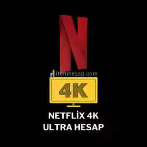 Netflix 1 Aylık Ultra 4 K Hesap