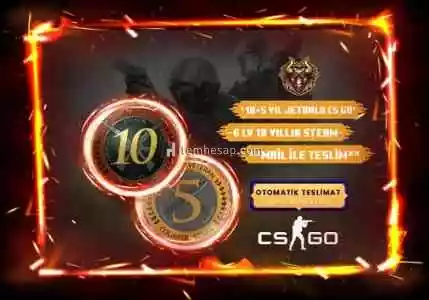 5+10 Yıl Jetonlu Csgo