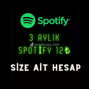 (Kampanya)3 Aylık Spotify Premium