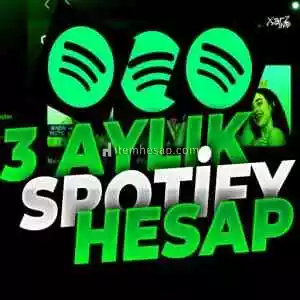 3 Aylık Spotify Premium/Kişiye Özel/