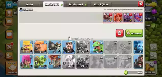 Clash Of Clans Hesap Satışı.