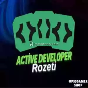 Active Developer Rozeti (Kendi Hesabınıza)