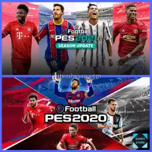 Efootball Pes 2020 + Efootball Pes 2021 Paket