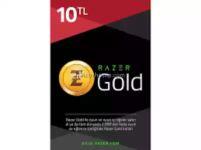 10 Tl Değerinde 10 Razer Gold