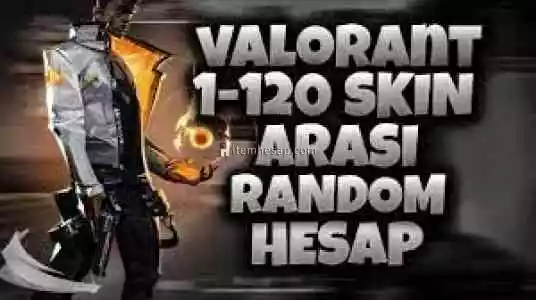 1-120 Full Valorant Random Hesap