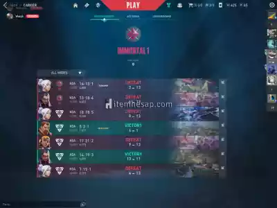 Valorant İmmo 1 Dolu Hesap Satışı