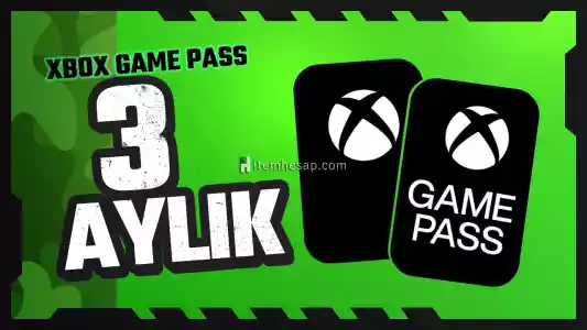 Xbox Game Pass 3 Aylık Dijital Kod