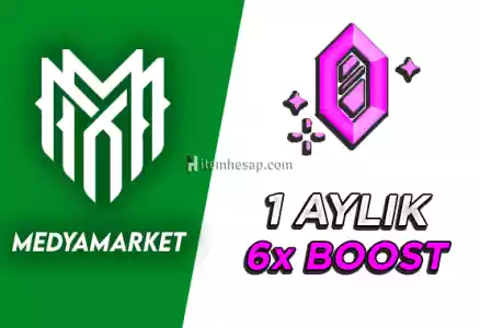 [Hızlı Teslimat ] 8X Boost Aylık