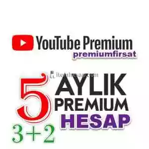 5 Aylık Youtube Premium Hesabı (3+2)