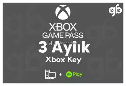 Xbox Game Pass PC 3 Aylık Kod + Garanti
