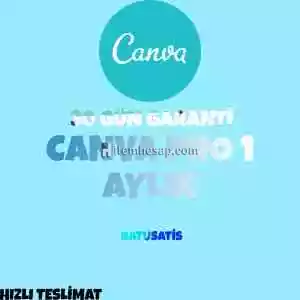 [1 Aylık Canva Pro Hesap] 30 Gün Garanti