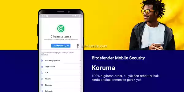 Bitdefender Mobile Security - 6 Aylık Premium Hesap