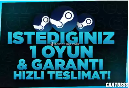 İstediğiniz 1 Oyun + Garanti & Destek