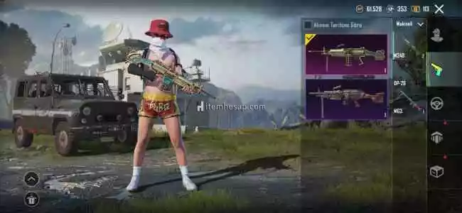 Buz Diyarlı Pubg Mobile Hesabı