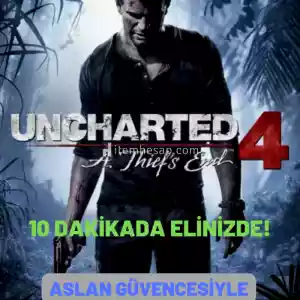 Uncharted 4 Hırsızlar Mirasi+Garanti+10 Dakikada Teslimat