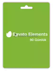 Envato Elements 90 günlük